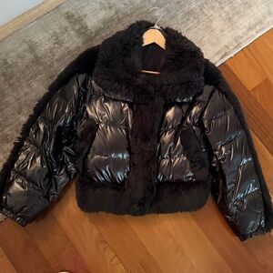 Opening Ceremony - Daydreamer Puffer Faux Fur Jacket